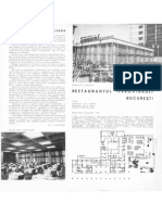 Arhitectura R.P.R. Nr. 5 Pe 1963 (Anul XI - Nr. 84) Pg. 41 - 45 Bucuresti - Rest. Feroviarul Si Magazine Pe Cal. Grivitei