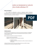 Rapport d'Intervention Précipitateur CTT