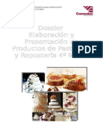 Elaboracion y Presentacion de Productos de Pasteleria