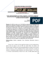 Funk Como Movimento Cultural e Musical: Cotidiano e Embates Sociopolíticos em Torno Da Implementação Da Lei 5543/2009 Do Estado Do Rio de Janeiro