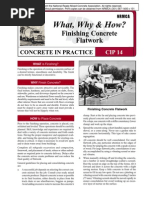 CIP14-Finishing Concrete Flatwork