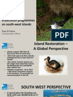 Paul St Pierre 2015 Rat Eradication Islands Seabirds