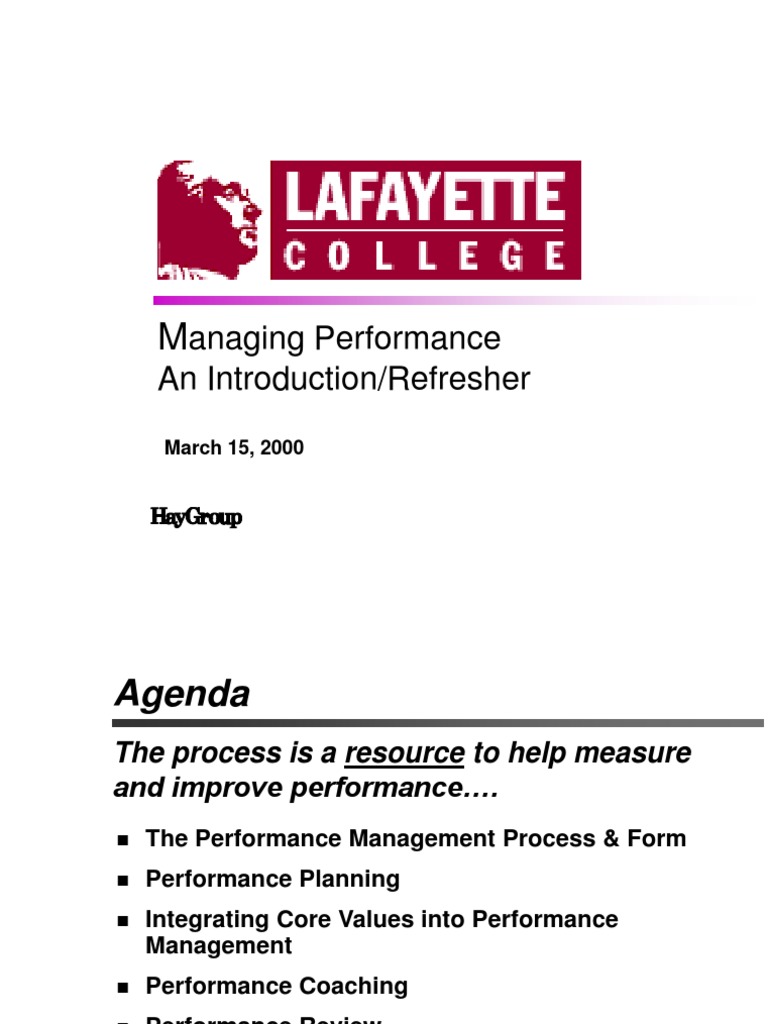 Performance Management Training Guide | PDF | Competence (Human ...