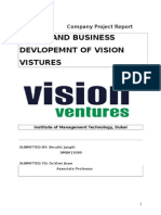 Company Project Report - Vision Ventures.