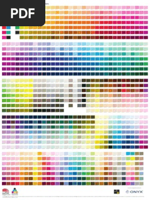 Pantone Coated Scale For Onyx Pdf Magenta Yellow