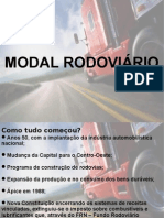 Apresentação Sobre o Sistema de Transporte Rodoviário Brasileiro