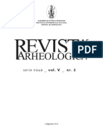 Revista Arheologica, vol. V, nr. 2, Chişinău 2010