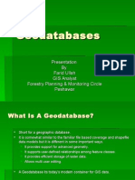 Geodatabases by Farid Ullah