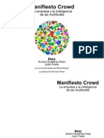 Crowdfunding - Manifiesto Crowd