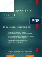Financiacion en El Comex