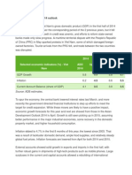 Viet Nam's Economy 2014 Outlook: Selected Economic Indicators (%) - Viet Nam 2014 2015 ADO 2014 Updat e ADO 2014 Update