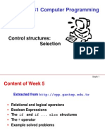 EEE 241 Computer Programming: Week 5