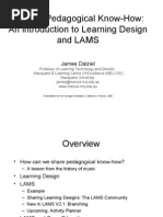 Download Sharing Pedagogical Know-How An Introduction to Learning Design and LAMS by saklay SN2606933 doc pdf