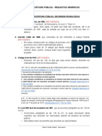 Escritura Pública - Normas Federais e Estaduais (MG)