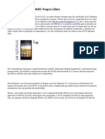 LG Optimus L9 II D605 Negro Libre