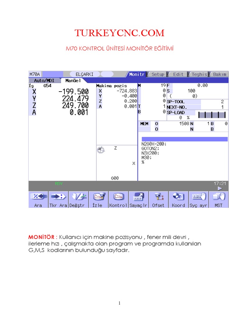 M70 Turkce Kilavuz | PDF