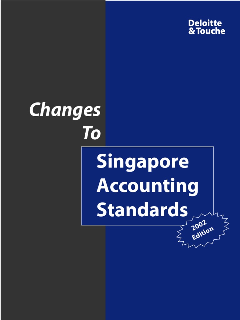 changes to singapore accounting standards Deferred Tax Tax Expense