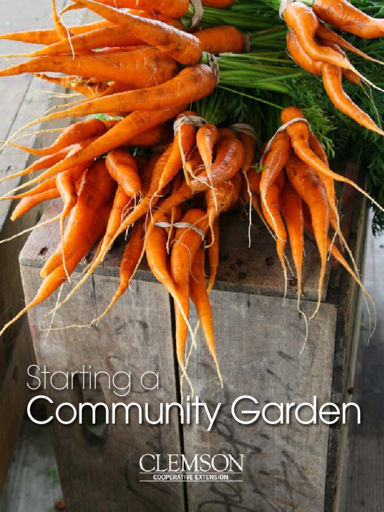 Starting a Community Garden Guide | PDF | Botany | Soil