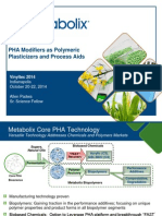 Metabolix - PHA Modifiers As Polymeric Plasticizers and Process Aids