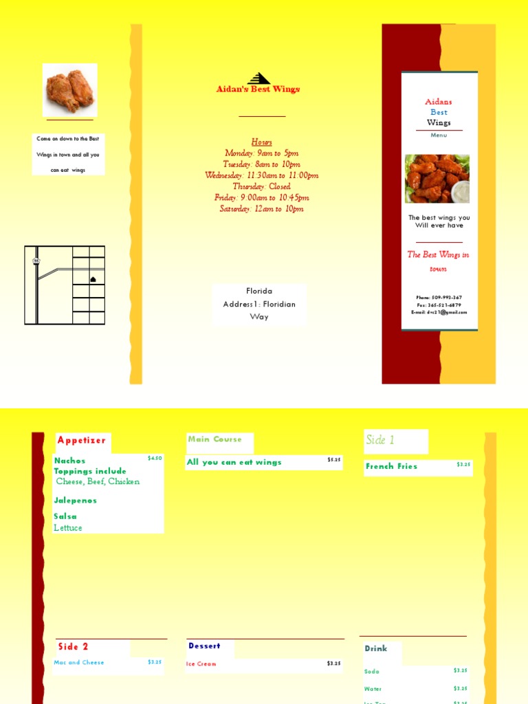 Menu 2 | PDF
