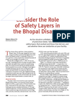 Consider The Role of Safety Layers in The Bhopal Disaster