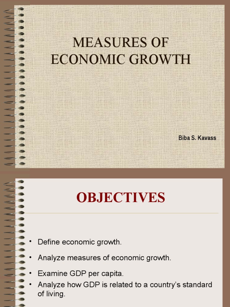 Measures of Economic Growth | PDF | Inflation | Gross Domestic Product
