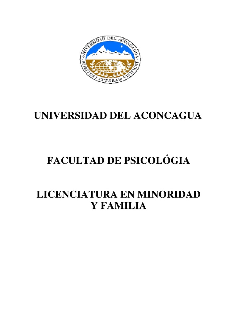 Universidad Del Aconcagua | PDF