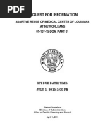 Download Charity Hospital RFI by Katherine Sayre SN260725103 doc pdf