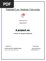 National Law Institute University: A Project On