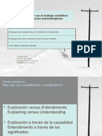 Triangulacion en El Trabajo Cientifico