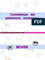 1.consistenze e Produzioni Zootecniche Bovini Aggiornato Al 2010