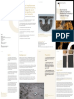 Faltblatt Illegaler Kulturguthandel en PDF