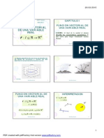 1 Curvas y Funciones Vectoriales