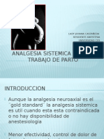 Analgesia Sistemica para El Trabajo de Parto