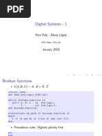 Digital Systems - 1: Pere Pal' A - Alexis L Opez