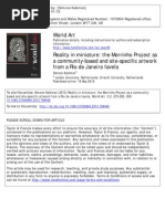 Kalkman, Simone. Reality in Miniature, World Art 2013