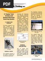 Horizon Testing Inc. - C1 Spider Tank Crawler and Analyst D2S Dryer Scanning System