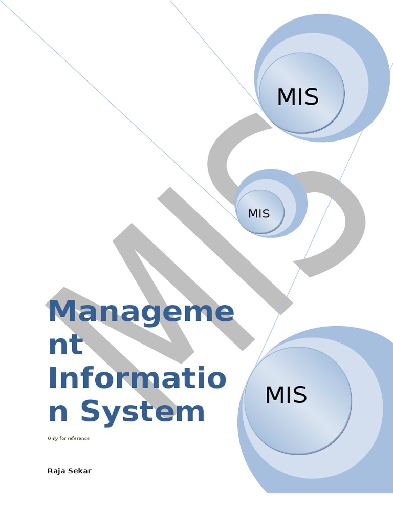 Management Information System | PDF | Management Information System ...