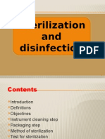 Dental Sterilization and Disinfection Procedures