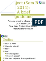 FYP Briefing Guideline