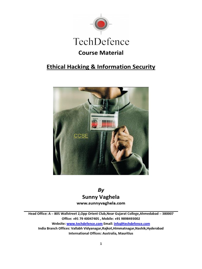 Ethical Hacking & Info Security Guide | PDF | Security Hacker ...