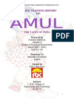 Project Report on Amul