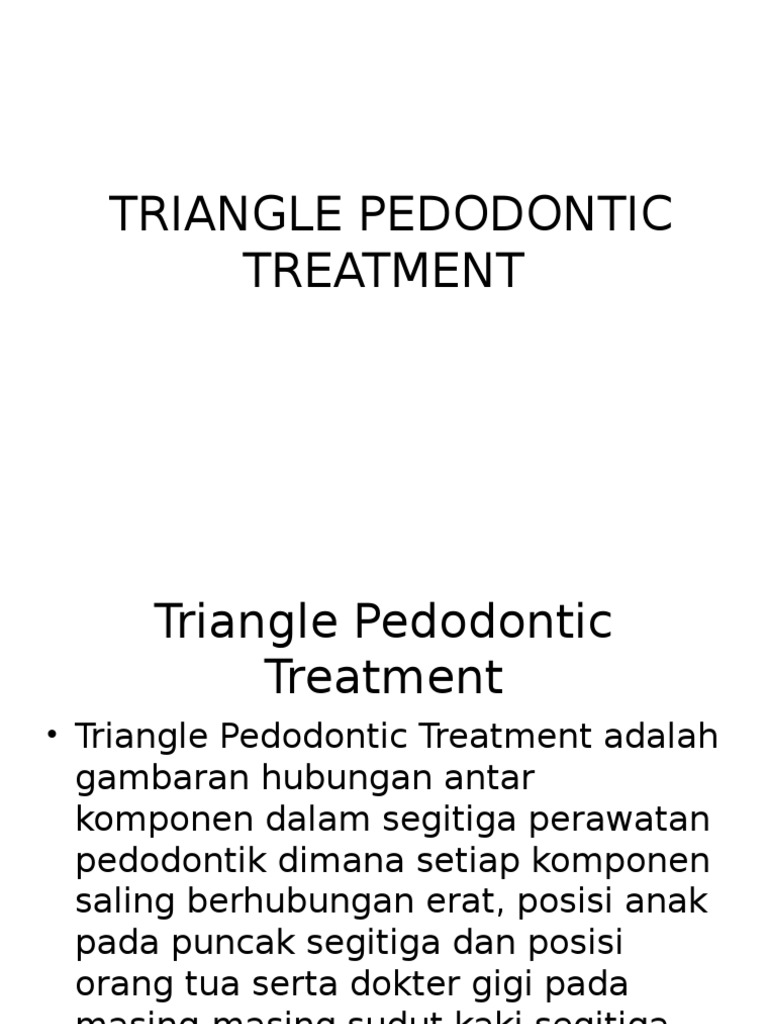 Segitiga Perawatan Gigi Anak | PDF | Kesehatan Holistik
