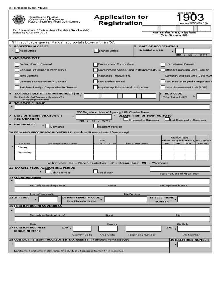 bir-form-1903-registration-corp-blank-taxpayer-fiscal-year