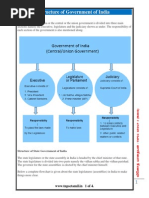 Indian Government Hierarchy Overview | PDF