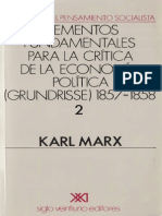 Marx, Karl - Grundrisse [Tomo II]