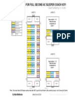 To Seat/Sleep 48 Coach Numbering: A1, A2 Etc