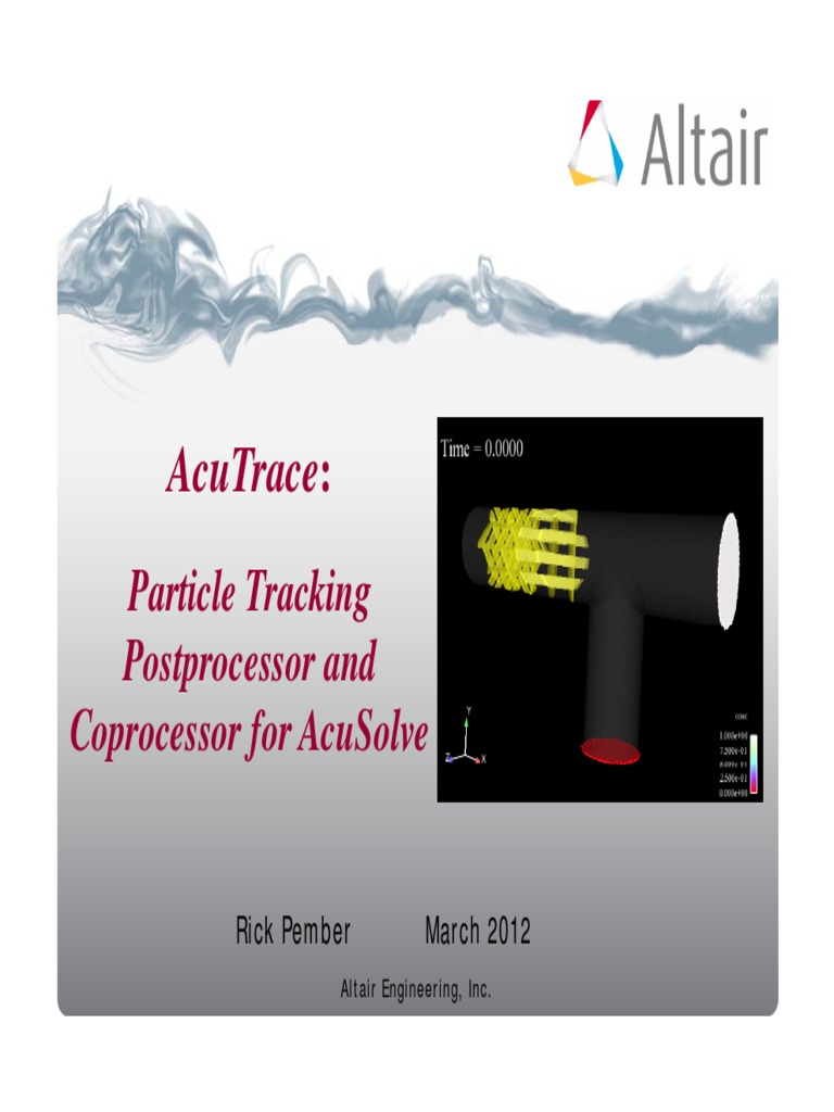 AcuTrace: Advanced Particle Tracking Tool | PDF | Message Passing ...