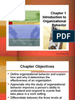 1 Introduction To Organizational Behavior