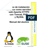 Linux Como Servidor Web Con Tomcat PHP y MySQL